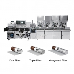 Best 4 Segment Filter Combiner Machine for Multi-Structure HNB Filter Rod Production