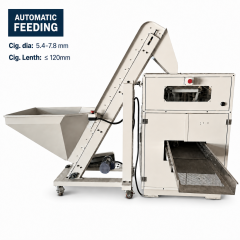 Multiple 50kg/H Automatic Waste Cigarette Tobacco Recovery and Paper Separation Machine