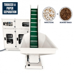 Best Tobacco Ripping and Paper Separation Machine with Ripper Feeder