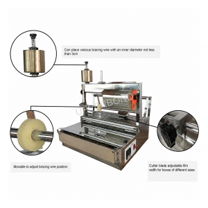 High Quality Hand Operated Film Wrapping Machine for Flexible Packaging