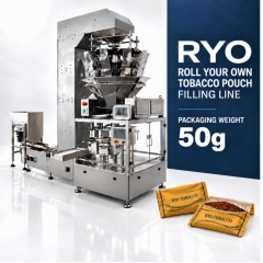 Best RYO Tobacco Pouch Filling Machine for Packaging Machinery Solutions Line