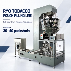 Best Customized Roll Your Own Tobacco Packaging Equipment for Tobacco Pouch Filling Machine