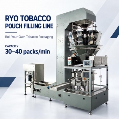 Best Customized Roll Your Own Tobacco Packaging Equipment for Tobacco Pouch Filling Machine