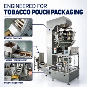 Best Automatic RYO Roll Your Own Tobacco Pouch Filling Machine Line