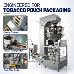 Best Automatic RYO Roll Your Own Tobacco Pouch Filling Machine Line